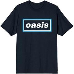 T-shirt Oasis Maine Road Event Logo Unisex Navy Blue