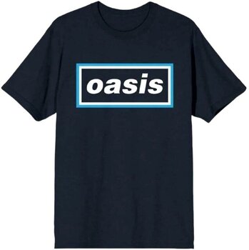 Košulja Oasis Košulja Maine Road Event Logo Unisex Navy Blue S - 1