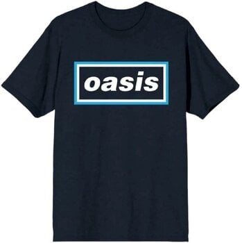 Košulja Oasis Košulja Maine Road Event Logo Unisex Navy Blue L - 1
