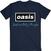 Košulja Oasis Košulja Definitely Maybe Text Logo Unisex Navy Blue S