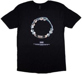 Риза Oasis Definitely Maybe Tambourine Unisex Тениска с къс ръкав/Black/Къси