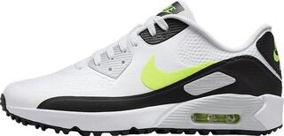 Ανδρικό Παπούτσι για Γκολφ Nike Air Max 90 G Unisex Shoe White/Hot Lime