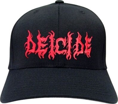 Kapa za šešir Deicide Logo Kačket Black UNI - 1