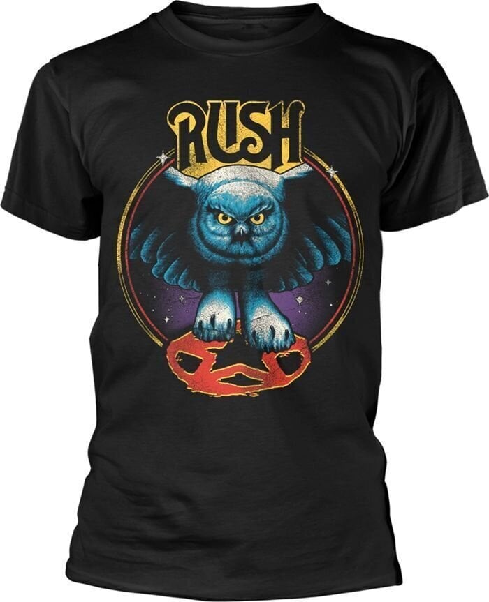 Košulja Rush Košulja Owl Star Unisex Black L