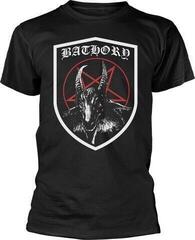 Ing Bathory Shield Unisex Rövid ujjú póló/Black/Rövid