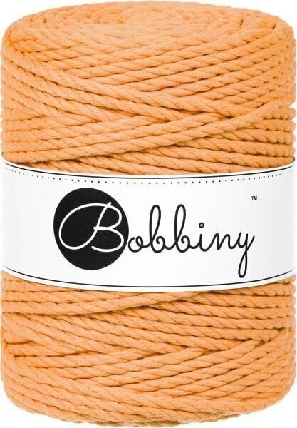 Zsinór Bobbiny 3PLY Macramé Rope 5 mm 100 m Orange Zsinór