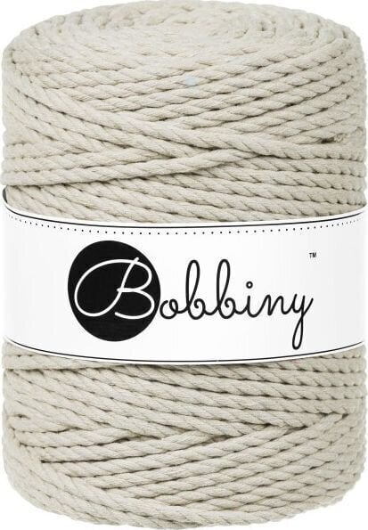 Șnur  Bobbiny 3PLY Macramé Rope 5 mm 100 m Pale Olive Șnur 