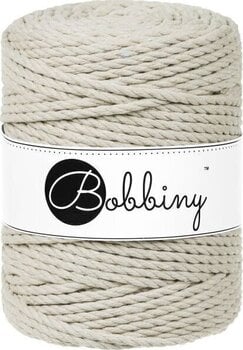 Șnur  Bobbiny 3PLY Macramé Rope 5 mm 100 m Pale Olive Șnur  - 1