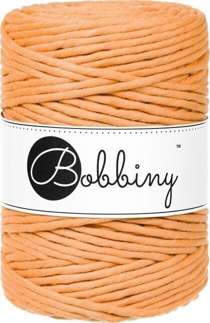 Schnur Bobbiny Macrame Cord 5 mm 100 m Orange Schnur