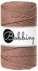 Laidas Bobbiny 3PLY Macramé Rope 3 mm 100 m Mocha Mousse