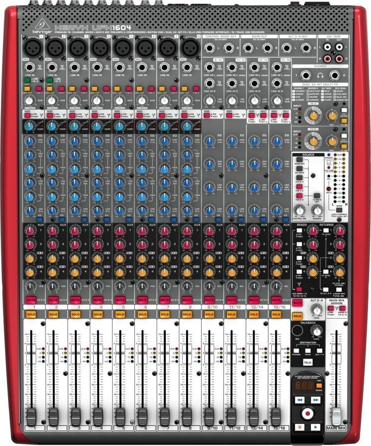 Behringer XENYX UFX 1604 Muziker