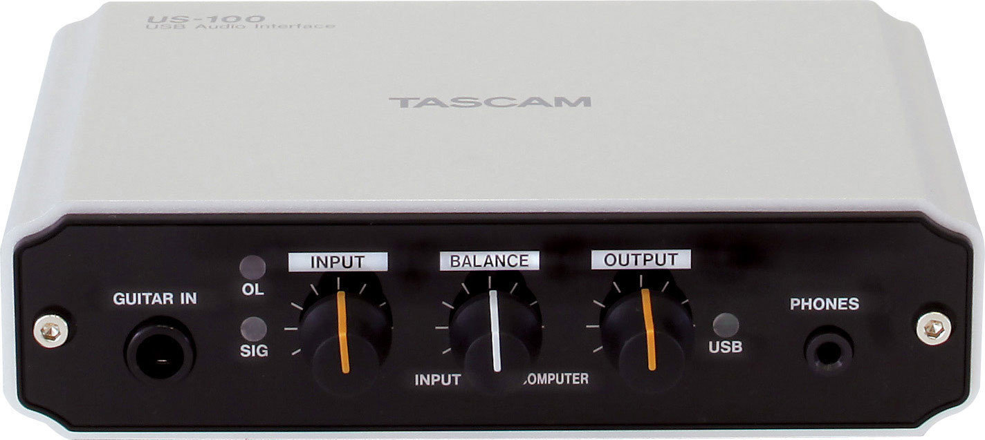 Interface audio USB Tascam US-100