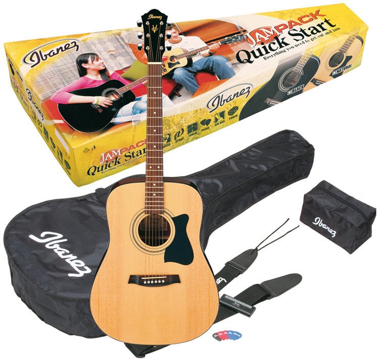 Акустична китара комплект Ibanez V105SJP NT