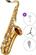 Yamaha YTS-280 SET Tenorsaksofon