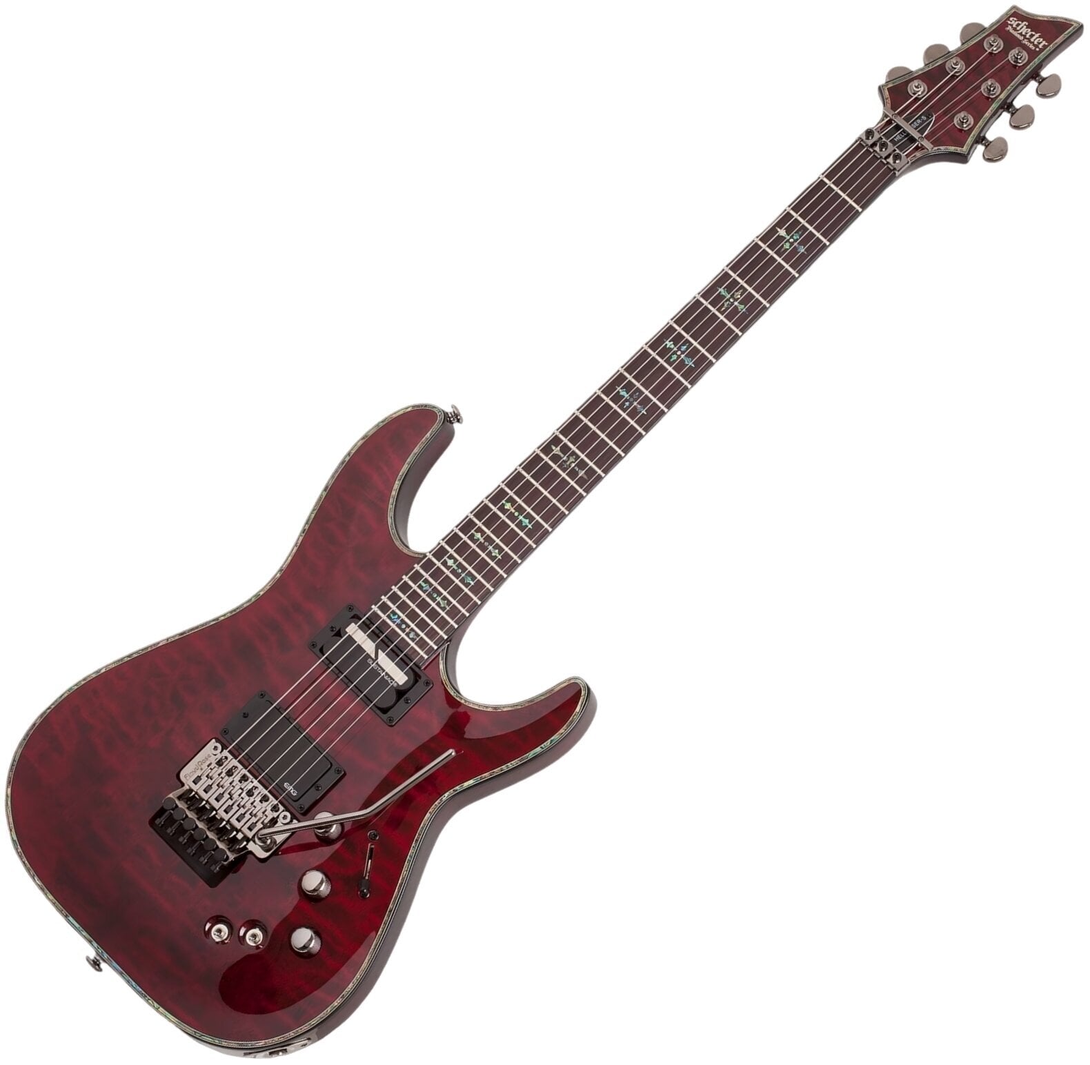 Električna gitara Schecter Hellraiser C-1 FR S Black Cherry Električna gitara