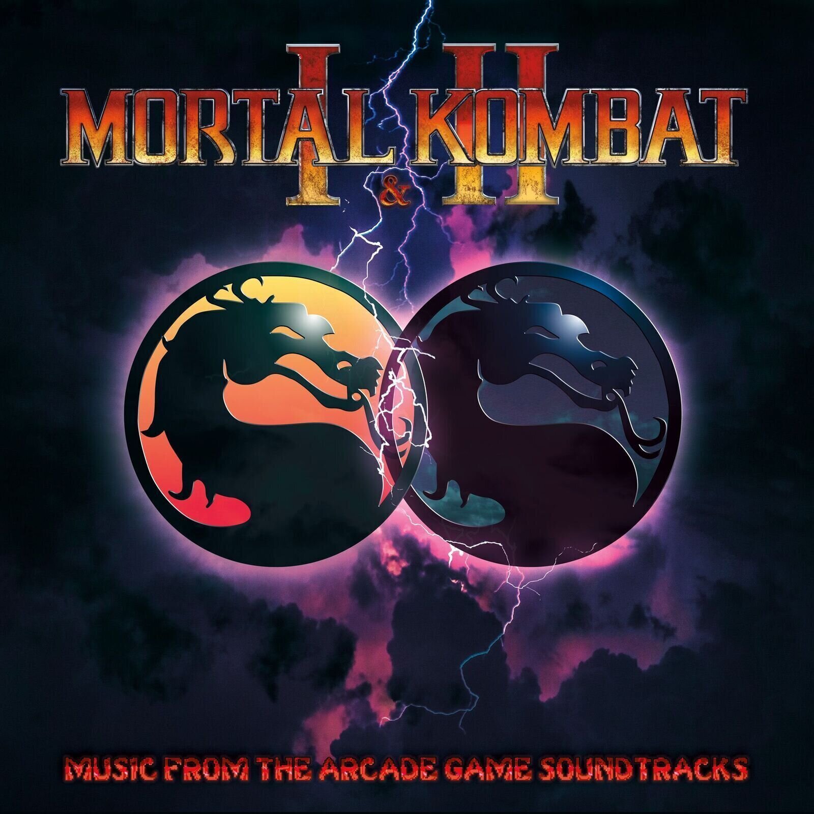 Płyta winylowa Dan Forden - Mortal Kombat 1 & 2: Music From the Arcade Game Soundtracks (Splatter Coloured) (Limited Edition) (Gatefold Sleeve) (LP)
