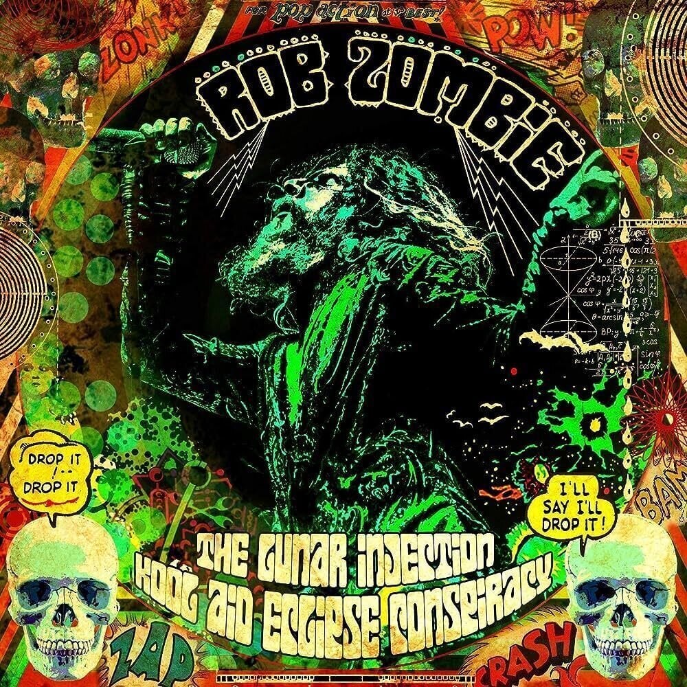 Disc de vinil Rob Zombie - The Lunar Injection Kool Aid Eclipse Conspiracy (Neon Yellow Coloured) (LP)