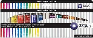 Gouache Paint Daler Rowney Aquafine Set of Gouache Paints Introduction Set 12 x 15 ml