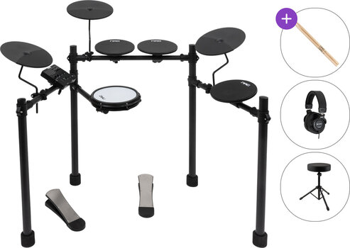 E-Drum Set NRG EDK-10 Kickstart Kit SET Black E-Drum Set - 1
