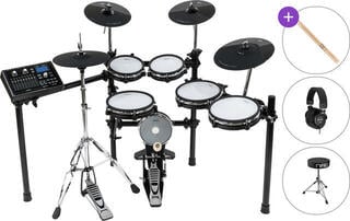 Batterie électronique NRG EDK-400 Studio Kit SET Black Batterie électronique