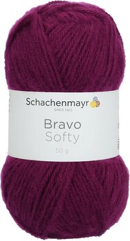 Strickgarn Schachenmayr Bravo Softy Blackberry Strickgarn - 1