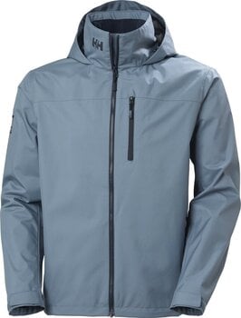 Jachetă Helly Hansen Men's Crew Hooded Sailing 2.0 Jachetă Washed Navy 2XL - 1