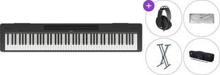 Digital Stage Piano Yamaha P-145 B BT COVER SET Digital Stage Piano Black