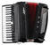 Piano accordion Latone MasterChord 37K 80B Piano accordion Black