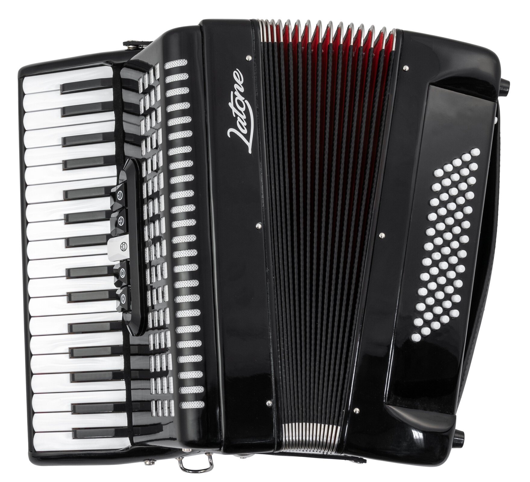 Tastenakkordeon
 Latone MasterChord 34K 60B Tastenakkordeon Black
