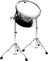 Bass Drum Tama MEG20R-VMMF Starclassic Maple Gong 20" Marine Shoreline Movingui Fade Bass Drum