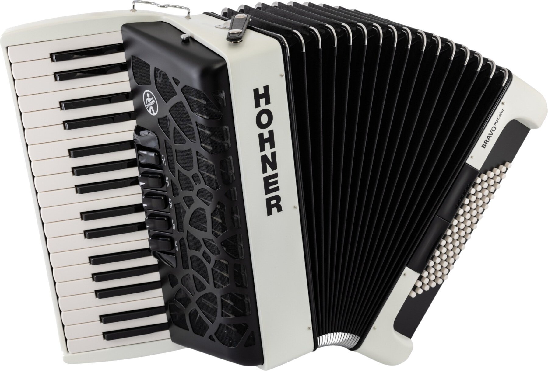 Acordeão para piano Hohner BRAVO MyColor III 72 Acordeão para piano Day
