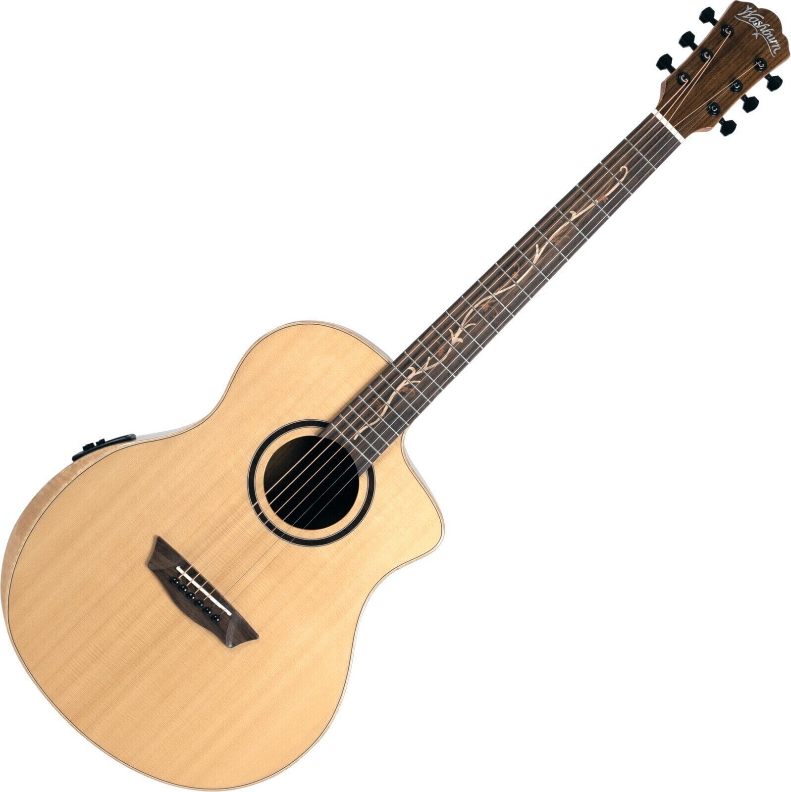 Elektro-akustična jumbo Washburn Bella Tono Suprema SC40SCE Natural Elektro-akustična jumbo