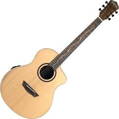 Elektroakusztikus gitár Washburn Bella Tono Suprema SC40SCE Natural Elektroakusztikus gitár