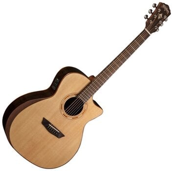 Guitarra electroacustica Washburn Comfort G20SCE Natural Guitarra electroacustica - 1