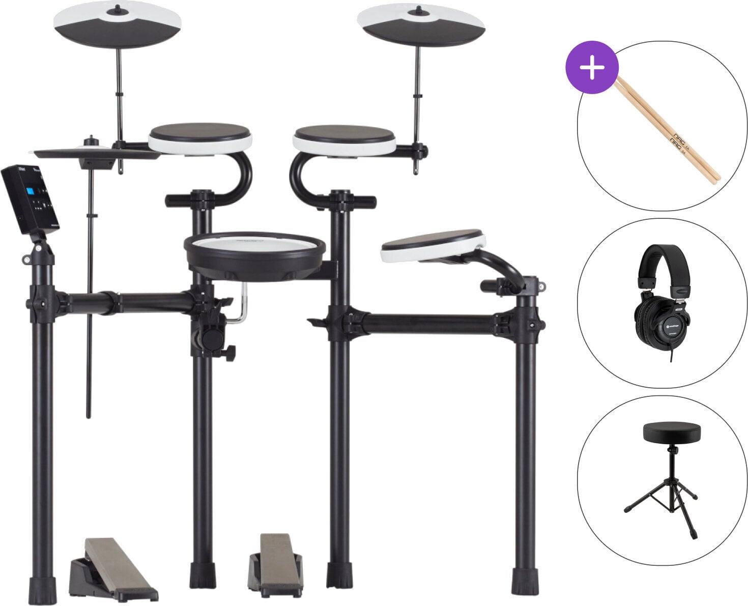 Batterie électronique Roland TD-02KV SET White Batterie électronique
