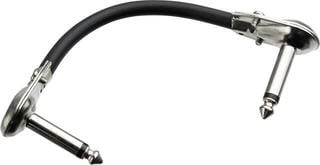 Patch Cable Revoltage Pro-15 Silver Flat 15 cm Angled - Angled Patch Cable