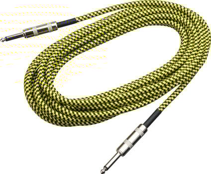 Инструментален кабел Revoltage VIC0608 Vintage Yellow 6 m Директен - Директен Инструментален кабел - 1