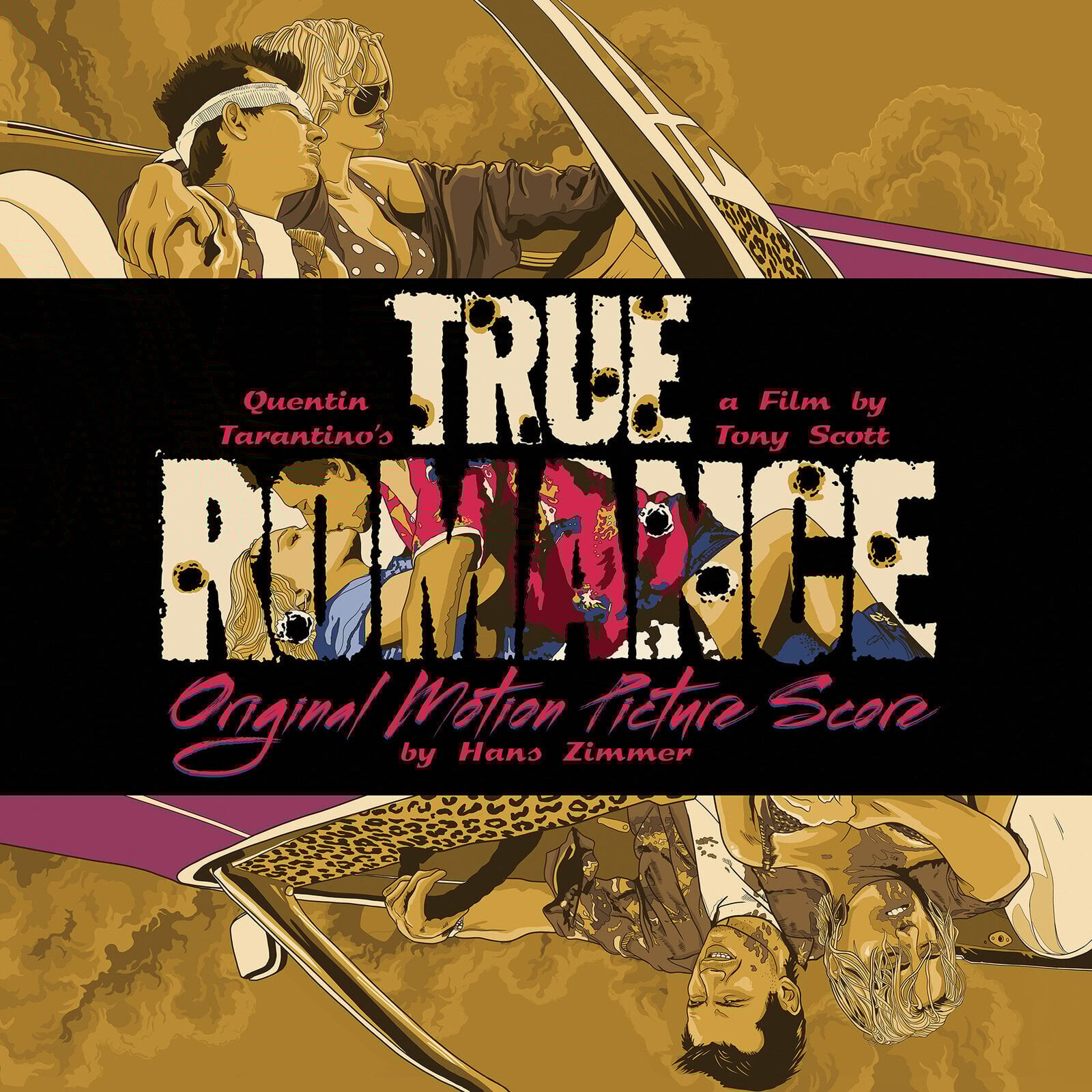 Vinyl Record Hans Zimmer - True Romance (Splatter Coloured) (Limited Edition) (2 LP)