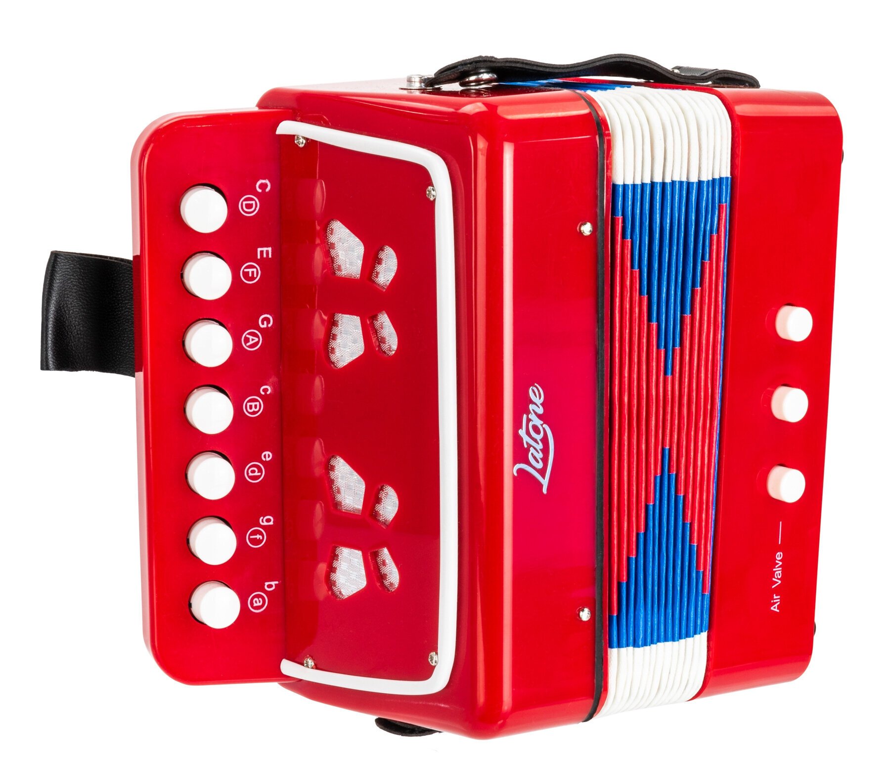 Akordeon guzikowy
 Latone Akordino Akordeon guzikowy Red