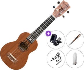 Soprano ukulele Pasadena SU021BG Soprano SET Natural Soprano ukulele