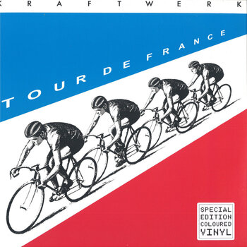 LP ploča Kraftwerk - Tour De France (180 g) (Translucent Blue & Red Coloured) (Limeted Edition) (Reissue) (Remastered) (2 LP) - 1