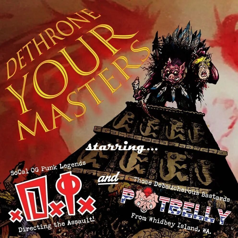 Vinyl Record D.I. And Potbelly - Dethrone Your Masters (7" Vinyl)