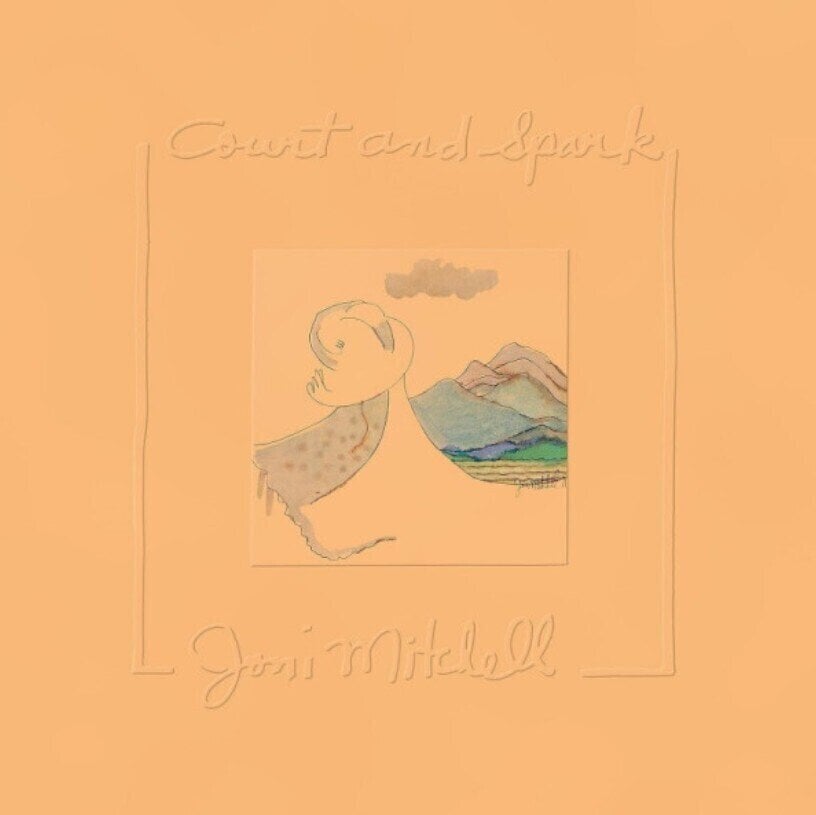 Disc de vinil Joni Mitchell - Court And Spark (Bottle-Green Clear Coloured) (Reissue) (Remastered) (LP)