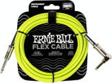 Ernie Ball Flex Verde 3 m Recto - Acodado Cable de instrumento