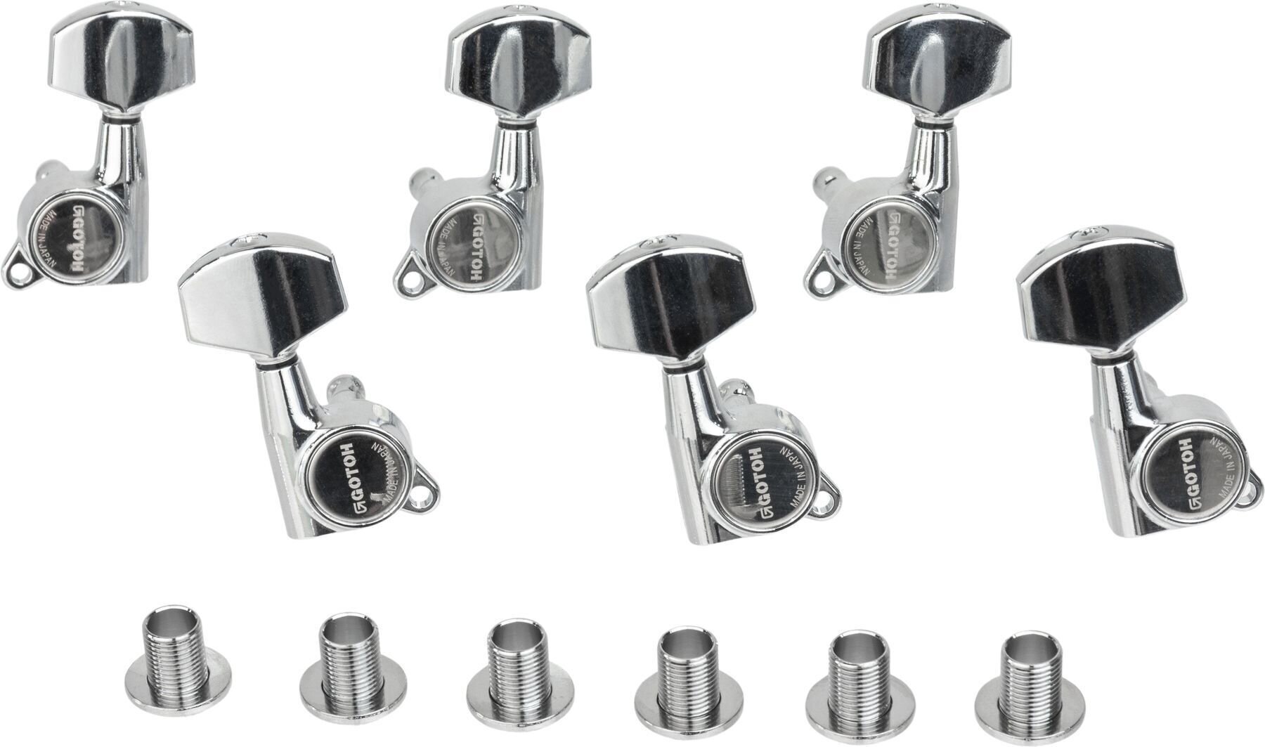 Štimer za gitaru Gotoh SG381 01 3L/3R C Chrome Štimer za gitaru