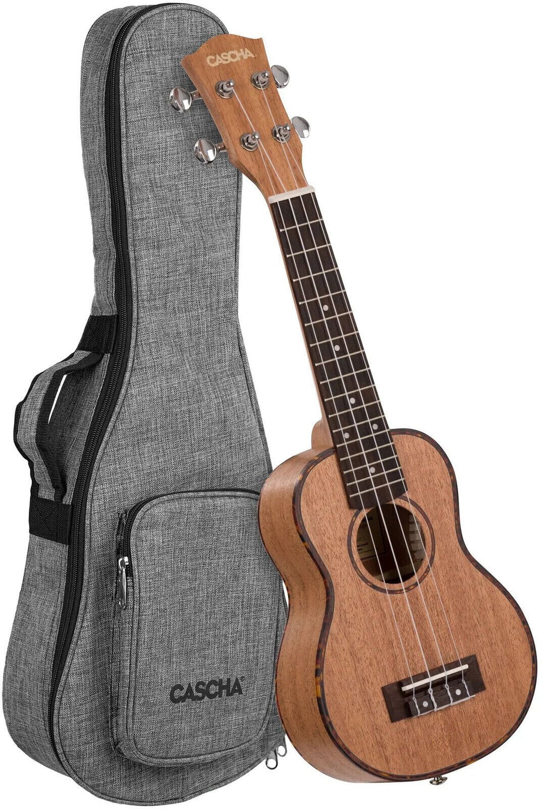Soprano Ukulele Cascha HH 2026 Premium Natural Soprano Ukulele (Like new)