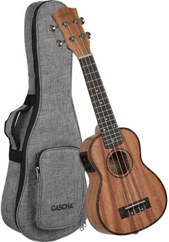 Sopran Ukulele Cascha HH 2026 E Natural Sopran Ukulele - 1
