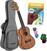 Konzert-Ukulele Cascha HH 2036 Premium Natural Konzert-Ukulele