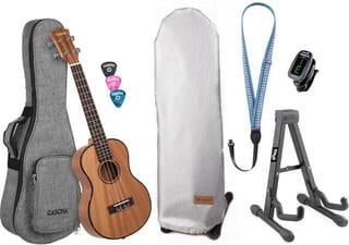 Tenor Ukulele Cascha HH 2048 SET Natural Tenor Ukulele