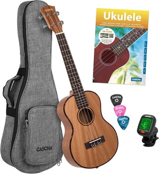 Tenor Ukulele Cascha HH 2049 Natural Tenor Ukulele - 1